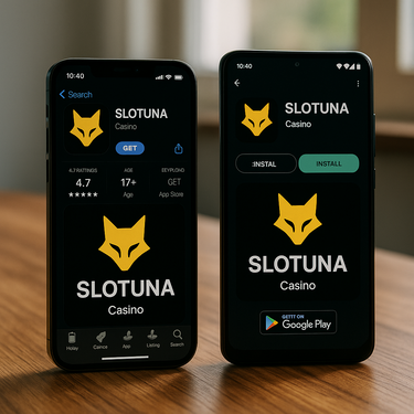 Slotuna - Apps für iOS und Android - Schweizer Casino Web-App